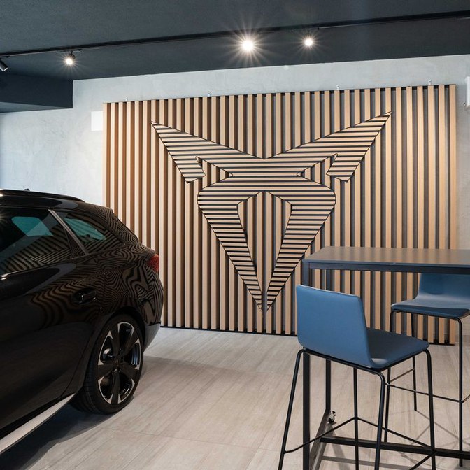 Cupra Wooden Wall